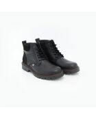 Chelsea-Stiefel Somal aus schwarzem Veloursleder