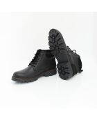 Chelsea-Stiefel Somal aus schwarzem Veloursleder