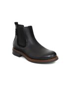 Cavoli schwarze Chelsea-Stiefel aus 100% Leder