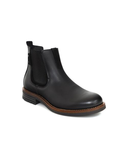 Cavoli zwarte Chelsea-laarzen van 100% leer