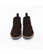 Botas Morlis de gamuza marrón oscuro