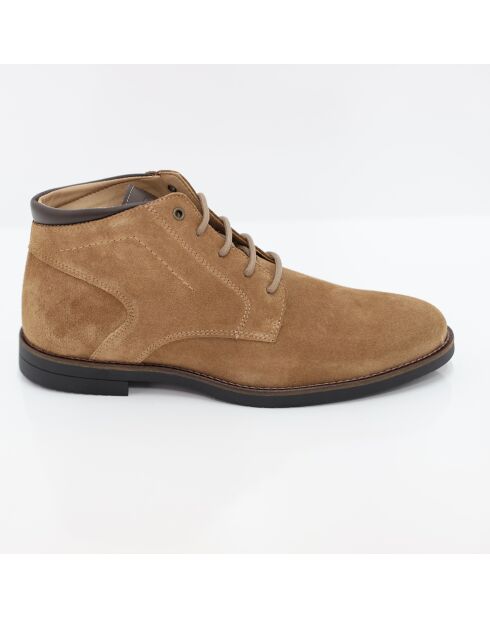 Botas Samuk de gamuza marrón claro