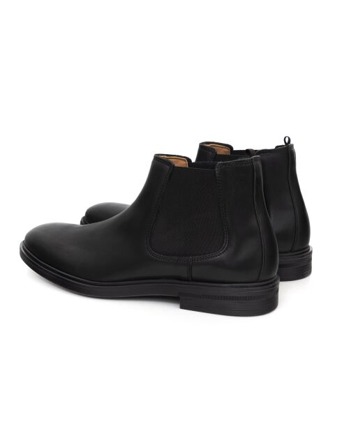 Chelsea boots 100 % cuir Brato noires
