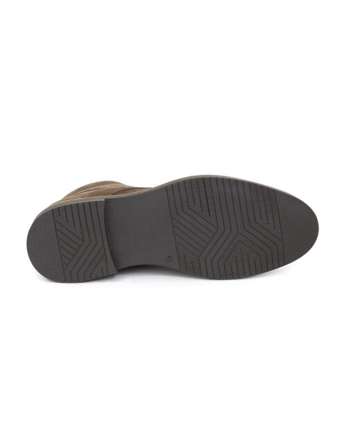 Boots en daim Surobo marron