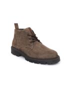 Boots en daim Serupe marron