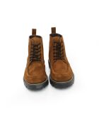 Braune Wildlederstiefel Lentor