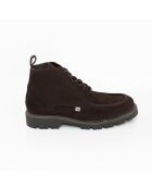 Botas Lentor de gamuza marrón oscuro
