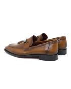 Loafer Lubile aus 100% Leder, camelfarben
