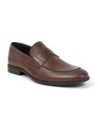 Braune Mokassins Miluden aus 100% Leder