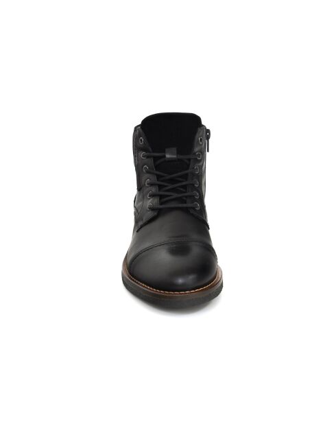 Boots 100 % cuir Prini noires
