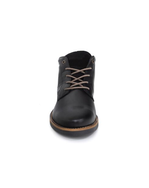 Boots 100 % cuir Pacamu noires