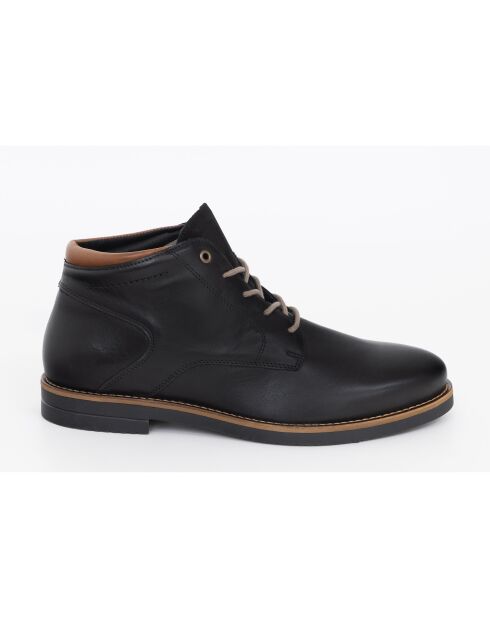 Boots 100 % cuir Pacamu noires