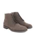 Boots en daim Nisape taupe