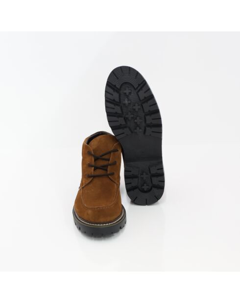 Braune Wildlederstiefel Sopi