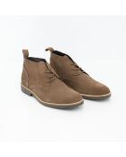 Hellbraune Wildlederstiefel Morlis