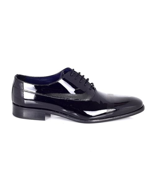 Scarpe Oxford Panoli 100% pelle nere