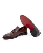 Braune Mokassins Lubor aus 100% Leder
