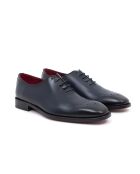 Chaussures Oxford 100 % cuir Luniso bleu