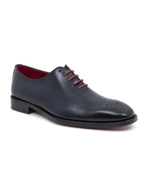 Chaussures Oxford 100 % cuir Luniso bleu