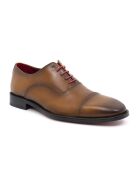 Derbies Oxford schoenen 100% leer Lugado bruin