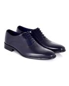 Marineblaue Paciel Oxford-Schuhe aus 100% Leder