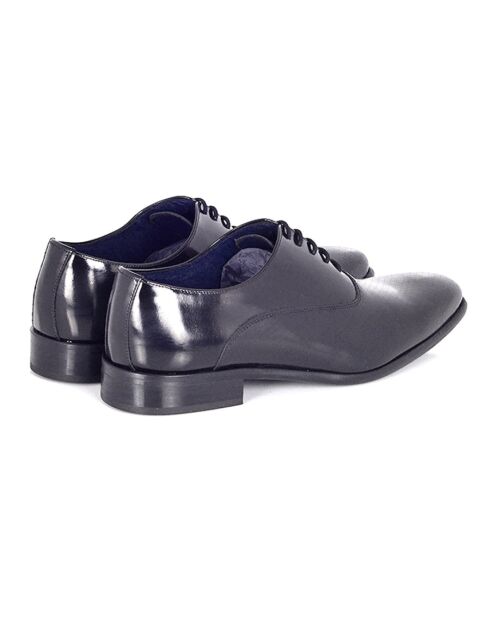 Oxford-Schuhe aus 100% schwarzem Paciel-Leder