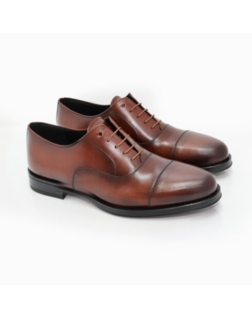 Scarpe Oxford 100% pelle Coresa marroni