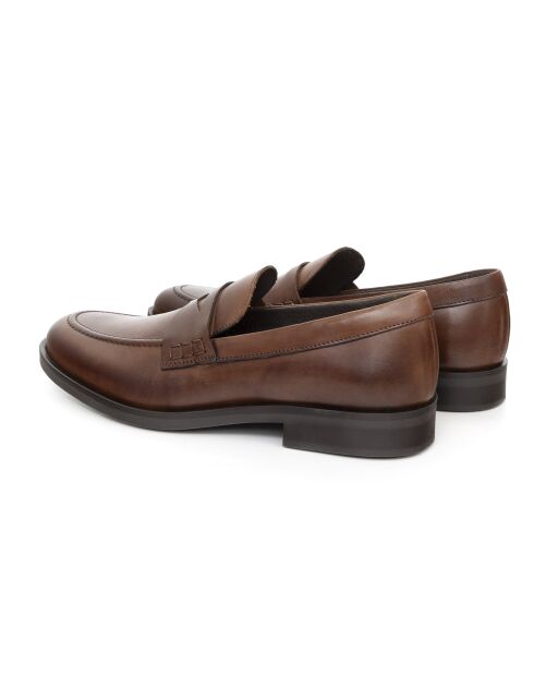 Braune Mokassins Mimoc aus 100% Leder
