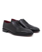 Schwarze Lonalo Oxford-Schuhe aus 100% Leder