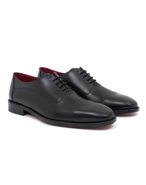 Scarpe Oxford Lonalo nere in 100% pelle