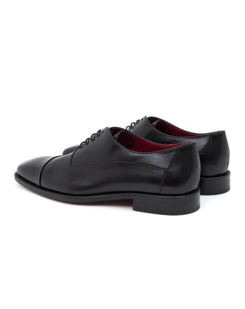 Scarpe Oxford Lonalo nere in 100% pelle