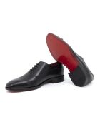 Schwarze Lonalo Oxford-Schuhe aus 100% Leder