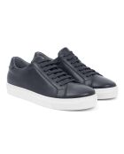 Marineblauwe sneakers van 100% leer Milbet
