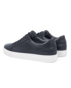 Marineblauwe sneakers van 100% leer Milbet