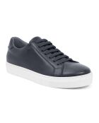 Marineblauwe sneakers van 100% leer Milbet
