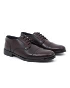 Derbies 100 % cuir Amilov bordeaux