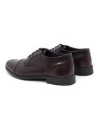 Derbies 100 % cuir Amilov bordeaux