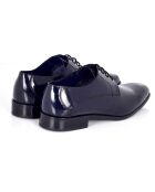 Derbies 100 % cuir Pafor bleu marine