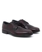 Derbies 100 % cuir Amilavy bordeaux