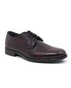 Derbies 100 % cuir Amilavy bordeaux