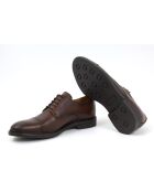 Derbies 100 % cuir Mider marron