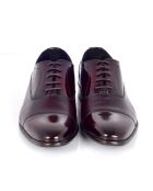 Pamor burgunderrote Oxford-Schuhe aus 100% Leder