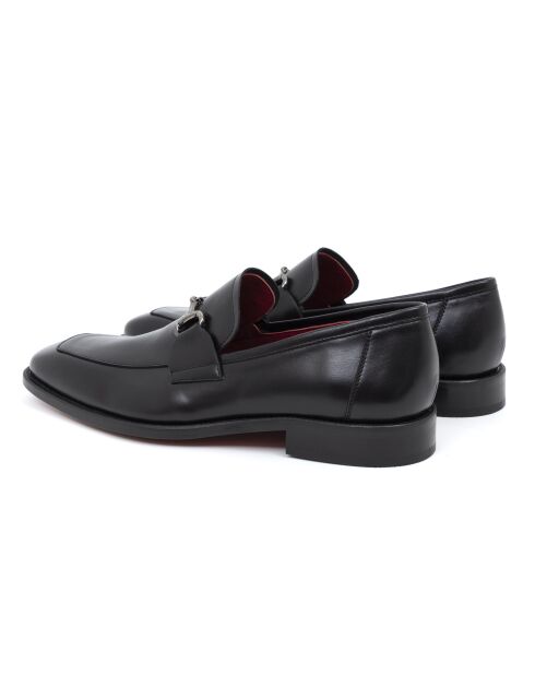Schwarze Loafer Lubile aus 100% Leder