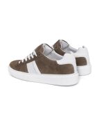 Zapatillas Sibosa de gamuza marrón