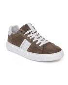 Zapatillas Sibosa de gamuza marrón