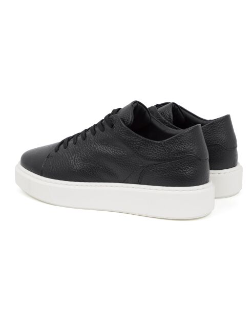 Baskets 100 % cuir Melin noirs