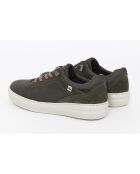 Nitovi kaki sneakers van 100% nubuckleer