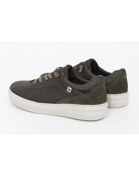 Nitovi kaki sneakers van 100% nubuckleer
