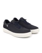 Nitovi marineblauwe sneakers van 100% leer