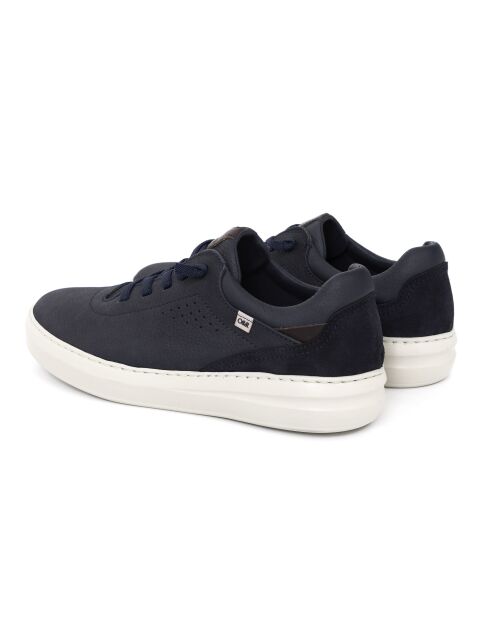 Nitovi marineblauwe sneakers van 100% leer